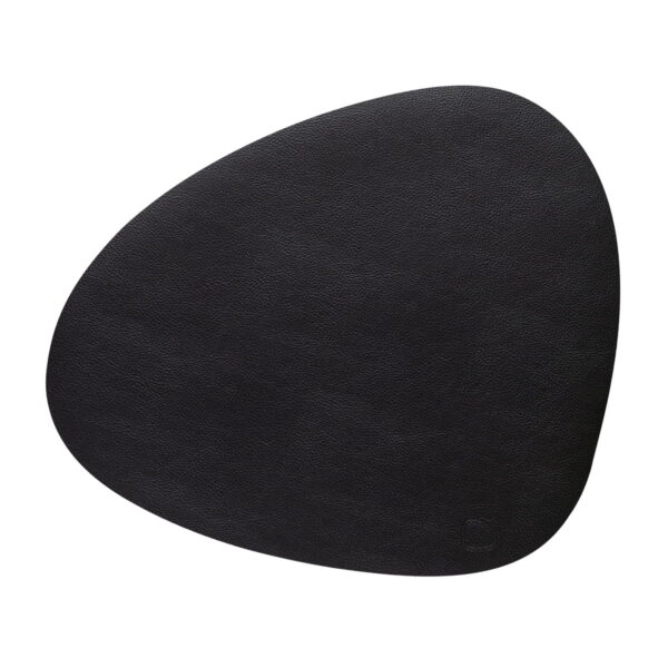 LIND DNA - Dinner Mat Curve - L - Serene Black