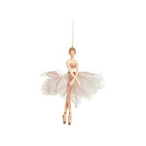 GOODWILL - Ballerina Met Bloemblaadjes - Cream - 17cm ROBI Interior